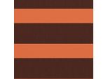 Vidaxl Schermo Privacy Per Balcone Arancione E Marrone 75X400 Cm Tessuto Oxford