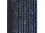 Vidaxl Zerbino Blu A Righe 40X60 Cm