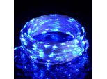 Vidaxl Cavo Luminoso Led 40 M 400 Led Blu 8 Funzioni