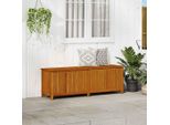 Vidaxl Contenitore Da Giardino 175X50X58 Cm In Legno Massiccio Di Acacia