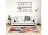 Vidaxl Tappeto Patchwork Lavabile 80X150 Cm Multicolore Antiscivolo