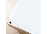 Vidaxl Lenzuolo Matrimoniale 2 Pz. Jersey Bianco 100X200 Cm Cotone