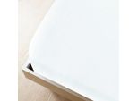 Vidaxl Lenzuolo Matrimoniale Jersey Bianco 100X200 Cm Cotone
