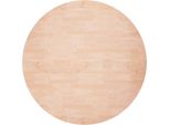 Vidaxl Piano Del Tavolo Rotondo Ø80X1,5 Cm Legno Di Quercia Massiccio Non Trattato