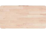Vidaxl Piano Lavabo 80X40X2,5Cm Cm In Legno Massiccio Non Trattato
