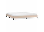 Vidaxl Struttura Letto Cappuccino-Marrone 200X200 Cm In Pelle Finta