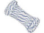 Vidaxl Corda Da Barca Bianca 3 Mm 500 M In Polipropilene