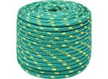 Vidaxl Corda Per Barca Verde 12 Mm 25 M Polipropilene