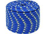 Vidaxl Corda Per Barca Blu 14 Mm 25 M Polipropilene