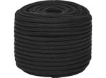 Vidaxl Corda Da Barca Nera 12 Mm 250 M Polipropilene