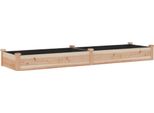 Vidaxl Letto Rialzato Con Inserto 240X60X25 Cm In Legno Massiccio Di Abete