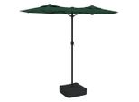 Vidaxl Ombrellone Doppio Verde 316X145 Cm