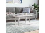 Piano Del Tavolo Bianco 80X40X2,5 Cm In Pino Massiccio Rettangolare