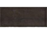 Vidaxl Mensola A Muro Marrone Scuro 140X60X(2-6)Cm In Legno Massiccio Trattato Con Rovere