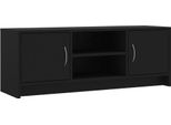 Mobile Tv Nero 102X30X37,5 Cm Materiale A Base Di Legno