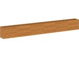 Letto Rialzato 578X50X69 Cm In Acciaio Corten