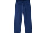 Vidaxl Pantaloni Da Bambino Con Coulisse Blu Navy 116