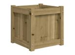 Vidaxl Fioriera 40X40X40 Cm In Legno Di Pino Impregnato
