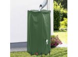 Vidaxl Serbatoio D'acqua Con Rubinetto Pieghevole 380 L Pvc