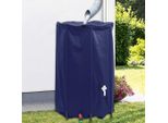 Vidaxl Serbatoio D'acqua Con Rubinetto Pieghevole 500 L Pvc