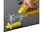 Vidaxl Sistema Di Livellamento Per Piastrelle 500 Cunei 2500 Clip 2 Mm