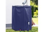 Vidaxl Serbatoio D'acqua Con Rubinetto Pieghevole 1250 L Pvc