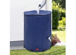 Vidaxl Serbatoio D'acqua Con Rubinetto Pieghevole 750 L Pvc