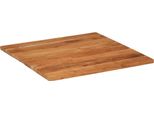 Vidaxl Piano Del Tavolo 80X80X2,5 Cm Quadrato In Legno Massiccio Di Acacia