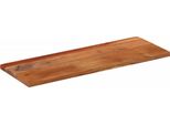 Vidaxl Piano Da Tavolo 80X20X3,8 Cm Rettangolare In Legno Massiccio Di Acacia