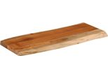 Vidaxl Piano Da Tavolo 90X40X3,8 Cm Rettangolare In Legno Massiccio Di Acacia Bordo Albero