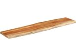 Vidaxl Piano Da Tavolo 180X40X3,8Cm Rettangolare In Legno Massiccio Acacia Bordo Albero