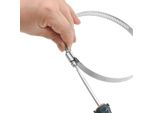Vidaxl Fascette Stringitubo 6 Pezzi 91-220 Mm Acciaio Inox 304