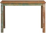 Vidaxl Tavolo Da Pranzo 110X55X76 Cm In Legno Massiccio Antico