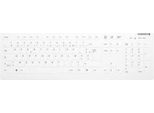 Contour Design Active Key AK-C8112, Dimensioni Complete (100%), Cavo, Usb, Interruttore A Forbice, Azerty, Bianco
