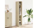 Vidaxl Armadio Rovere Sonoma 30X50X200 Cm Materiale A Base Di Legno