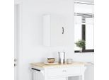 Vidaxl Pensile Da Cucina Lucca Bianco In Legno