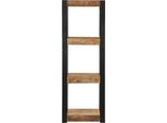 Vidaxl Mensola A Muro 35X35X100 Cm Legno Massiccio Grezzo Mango