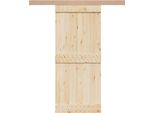 Vidaxl Set Di Ferramenta Per Porte Scorrevoli 183 Cm Lega Di Alluminio Argento