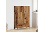 Vidaxl Credenza In Legno Vecchio 70X31X115 Cm Materiale A Base Di Legno