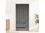 Vidaxl Tenda Per Porta Insetti Grigio Scuro 100X220 Cm Bambù