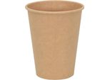 Vidaxl Bicchieri Di Carta 1000 Pezzi 12 Oz 300Ml Marrone