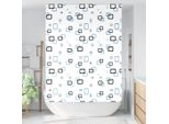 Vidaxl Tenda A Rullo Per Doccia 150X240 Cm Larghezza Del Tessuto 146 Cm