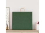 Vidaxl Sacchetti Di Carta 250 Pezzi Con Manici Verde 54X15X49 Cm