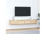 Vidaxl Mobili Tv 2 Pezzi Rovere Sonoma 80X31X25,5 Cm Materiale A Base Di Legno
