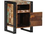 Vidaxl Comodino 40X40X59 Cm Legno Di Recupero Legno Massiccio