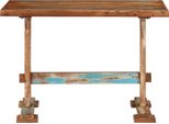 Vidaxl Tavolo Da Pranzo 110X55X78 Cm In Legno Massiccio Antico