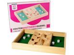 Longfield Shut The Box Gioco Doppio - 34 X 34 X 4 Cm