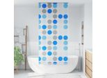 Vidaxl Tenda A Rullo Per Doccia 120X240 Cm Motivo Circolare