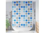 Vidaxl Tenda A Rullo Per Doccia 140X240 Cm Motivo Circolare