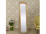 Vidaxl Specchio Da Terra In Stile Barocco 160X40 Cm Oro